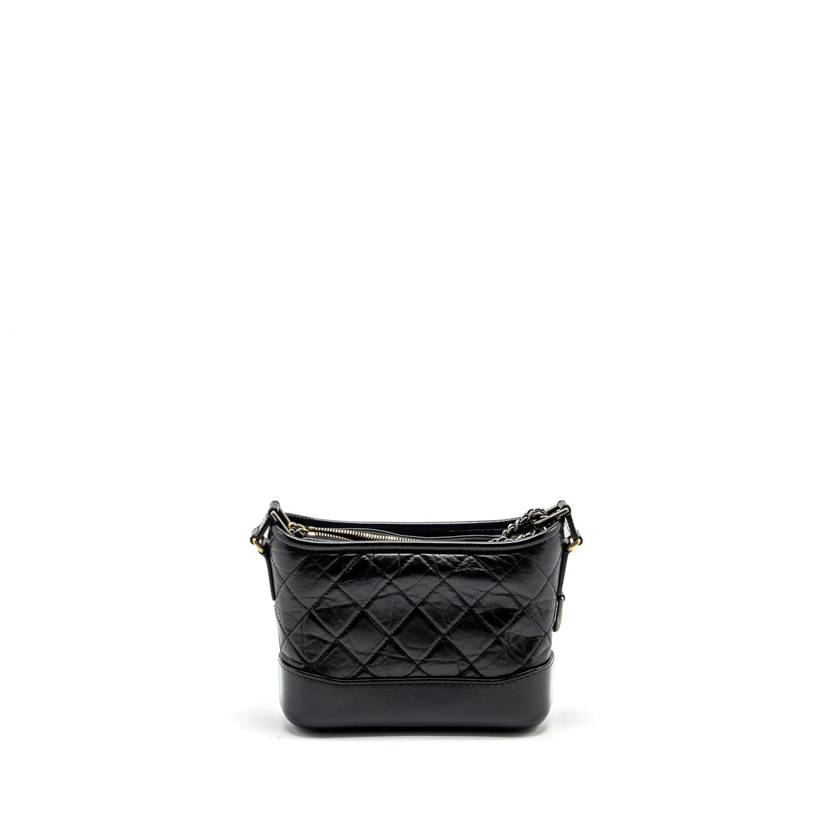 CHANEL SMALL GABRIELLE HOBO BAG CALFSKIN BLACK MULTICOLOUR HARDWARE