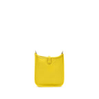 Hermes Mini Evelyne Clemence Lime SHW