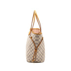 LOUIS VUITTON NEVERFULL MM DAMIER AZUR CANVAS GHW