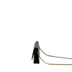 CHANEL CLASSIC WALLET ON CHAIN CAVIAR BLACK GHW(MICROCHIP)