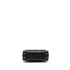 CHANEL SMALL COCO HANDLE CAVIAR BLACK LGHW (MICROCHIP)