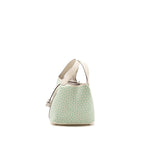 HERMES PICOTIN 18 LUCKY DAISY LOCK BAG SWIFT NATA/VERT/BLANC SHW