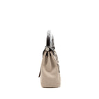 Hermes Herbag 31 Zip Bag Toile H Plume Hunter/ Canvas Ebene/ Ecru/ Beige/ Ebene SHW