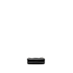 CHANEL 31 NANO CLUTCH WITH CHAIN SHINY LAMBSKIN WHITE/BLACK LGHW (MICROCHIP)