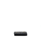 CHANEL 2.55 REISSUE LUCKY CHARMS WALLET ON CHAIN AGED CALFSKIN BLACK RUTHENIUM HARDWARE