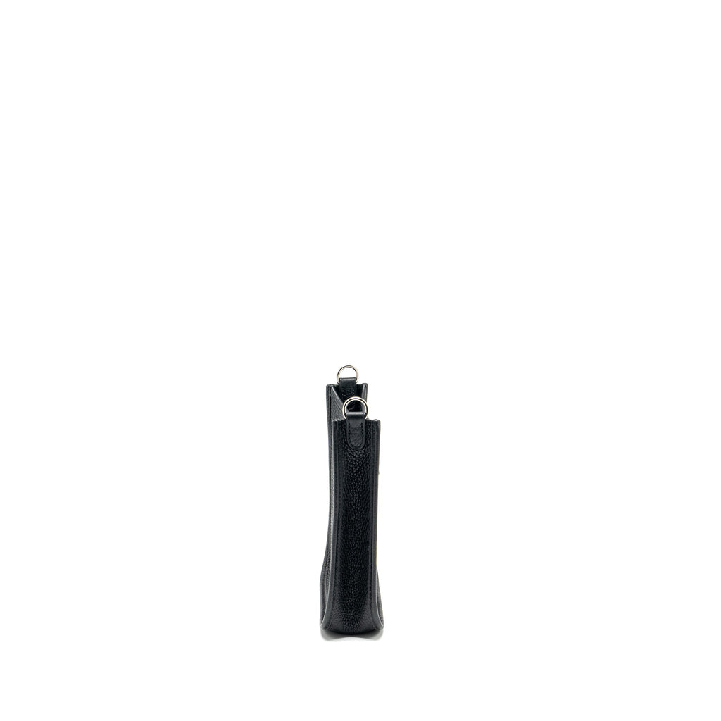 Hermes mini evelyn Clemence Black SHW