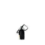 HERMES MINI CONSTANCE SHINY ALLIGATOR MISSISSIPPIENSIS BLACK GHW