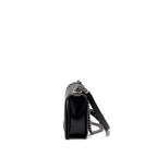 CHANEL NEW MEDIUM BOY BAG LAMBSKIN BLACK RUTHENIUM HARDWARE