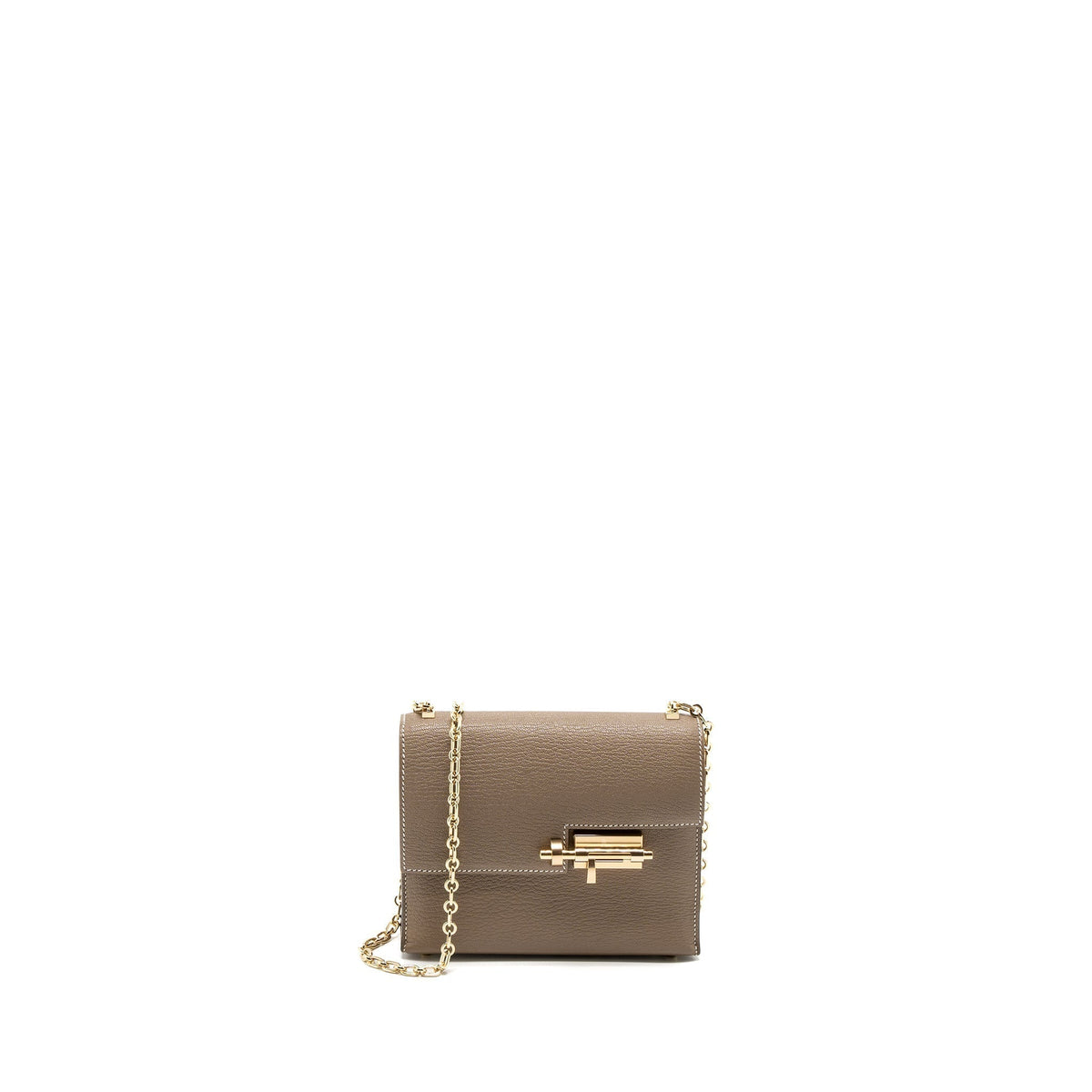 HERMES MINI VERROU CHÈVRE MYSORE ETOUPE LGHW
