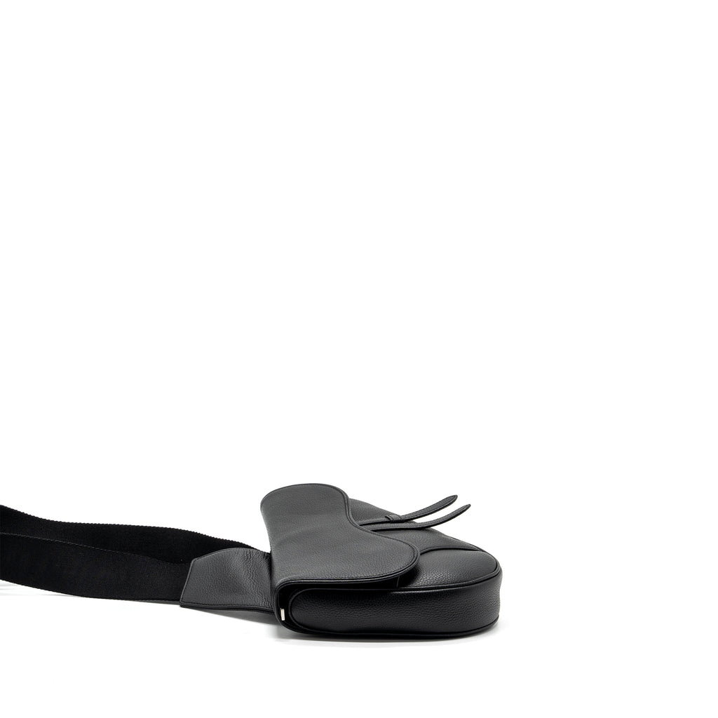 DIOR HOMME SADDLE BAG CALFSKIN BLACK SHW
