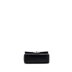 CHANEL MINI RECTANGULAR FLAP BAG LAMBSKIN BLACK SHW (MICROCHIP)