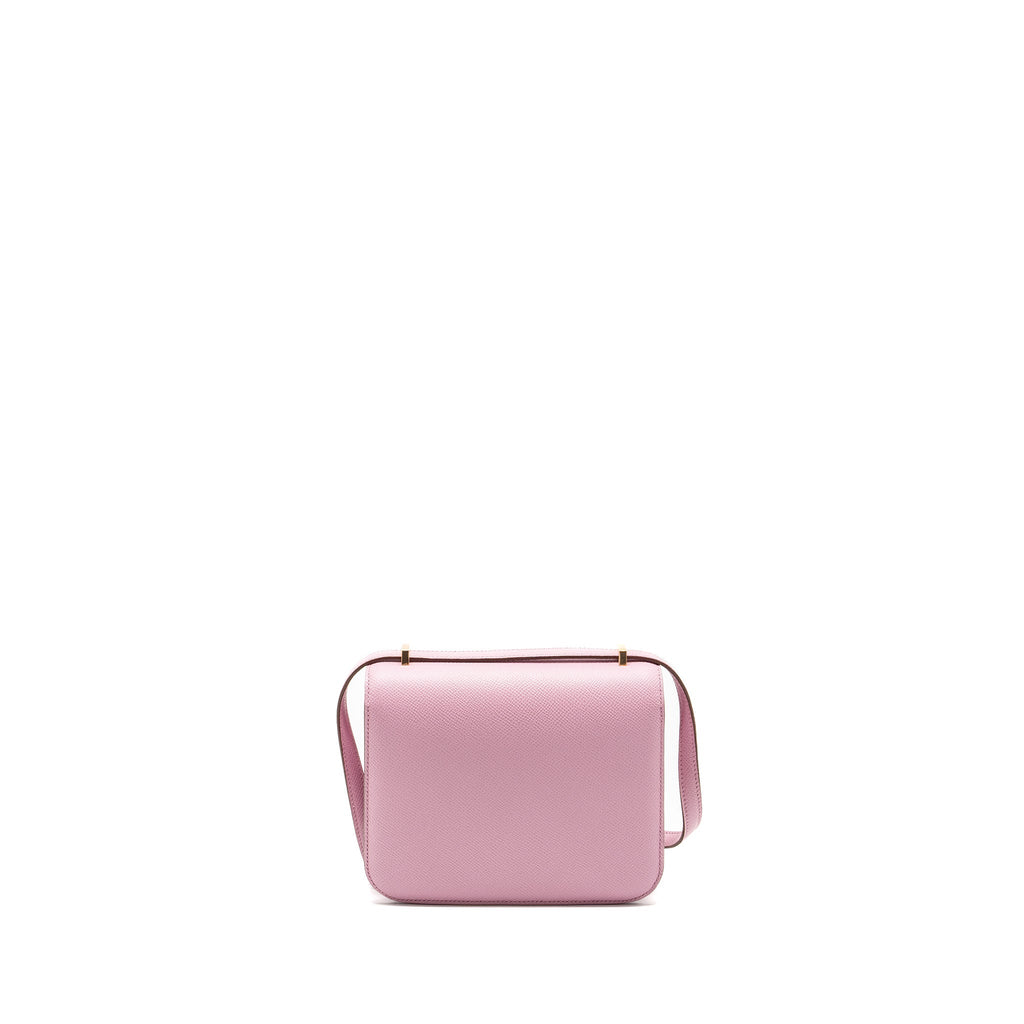 Hermes mini constance epsom mauve Sylvestre RGHW