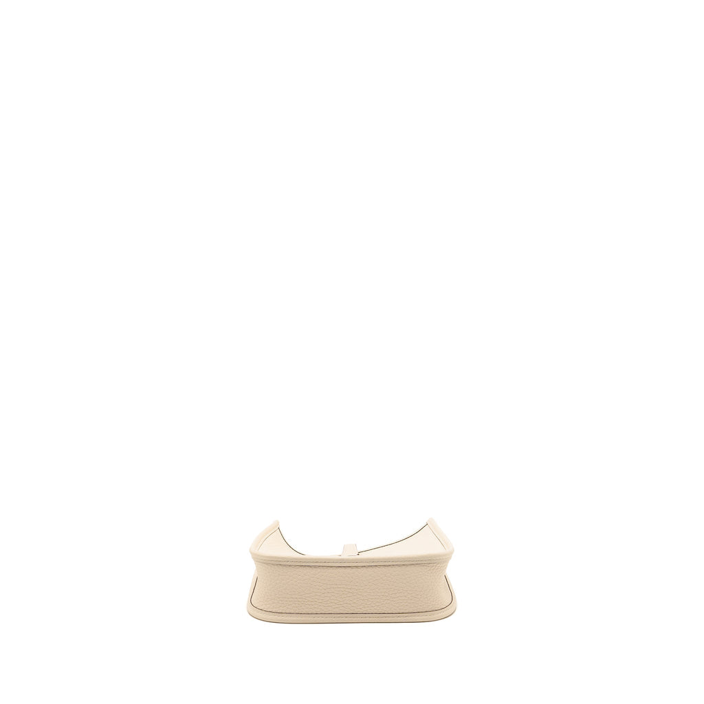 Hermes Mini Evelyne Clemence Nata SHW