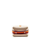 HERMES BRIDE A BRAC H PAVILLON CASE, SMALL MODEL NATUREL