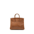 HERMES BIRKIN 25 BARENIA FAUBOURG 34 FAUVE GHW