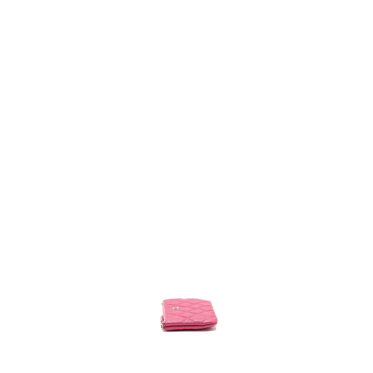 CHANEL ZIPPY POUCH CAVIAR PINK LGHW
