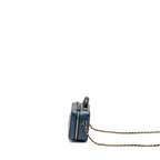CHANEL SMALL FILIGREE VANITY CAMERA BAG CAVIAR NAVY/BLACK GHW