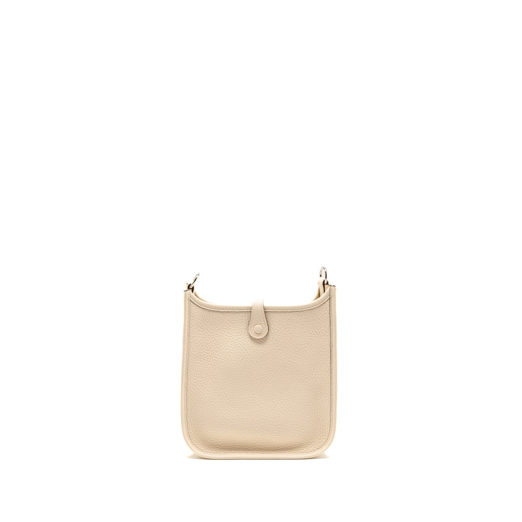 Hermes Mini Evelyne Clemence Nata SHW