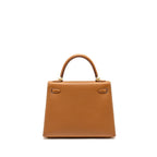 Hermes Kelly 25 Epsom Gold GHW