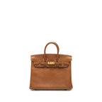 HERMES BIRKIN 25 BARENIA FAUBOURG 34 FAUVE GHW