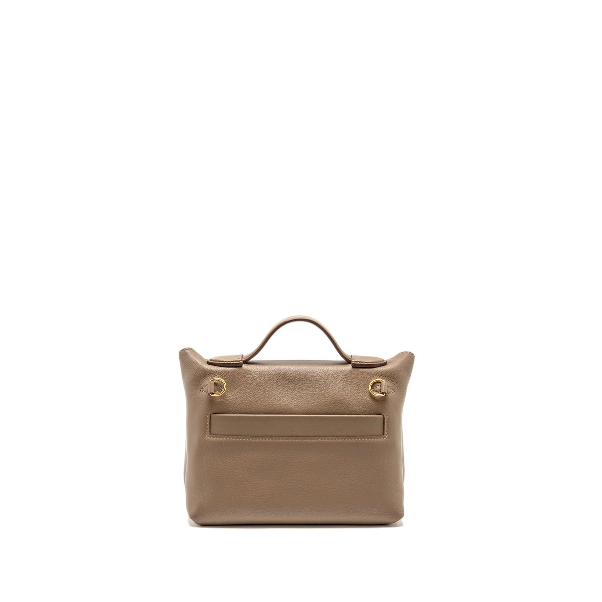 Hermes Mini 2424 24/24-21 Bag Evercolor/Swift Etoupe GHW