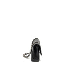 CHANEL MEDIUM CLASSIC DOUBLE FLAP BAG CAVIAR BLACK SHW