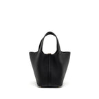 HERMERS PICOTIN 18 LOCK BAG CLEMENCE BLACK GHW