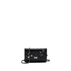 CHANEL 2.55 REISSUE LUCKY CHARMS WALLET ON CHAIN AGED CALFSKIN BLACK RUTHENIUM HARDWARE