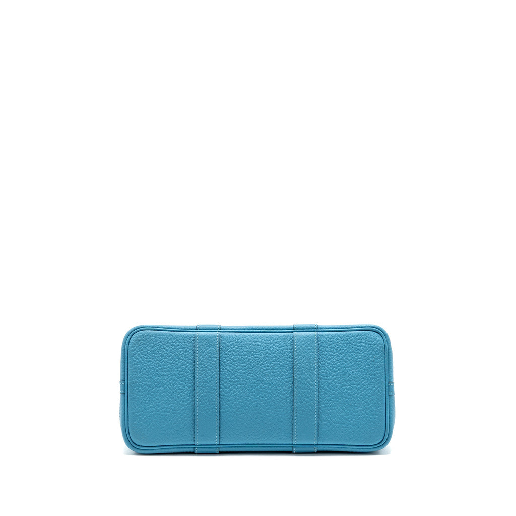 Hermes Garden Party 30 Vache Country Bleu de Nord SHW