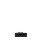 CHANEL 23K MINI SHOPPING TOTE CALFSKIN BLACK GHW(MICROCHIP)