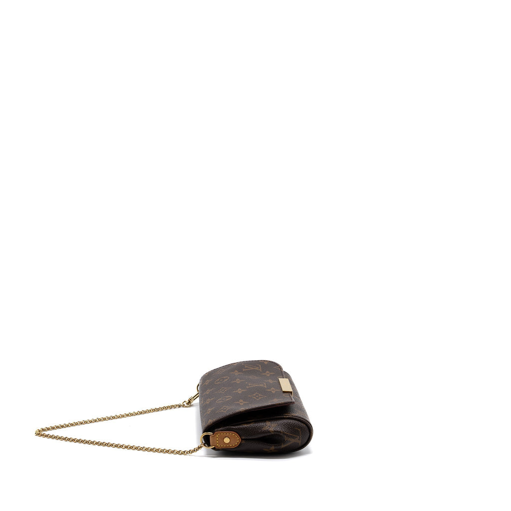 LOUIS VUITTON FAVOURITE PM BAG MONOGRAM CANVAS GHW