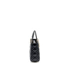 DIOR SMALL MY ABC LADY DIOR BAG LAMBSKIN BLACK LGHW