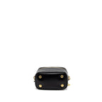 LOUIS VUITTON VANITY PM MONOGRAM LAMBSKIN  BLACK GHW