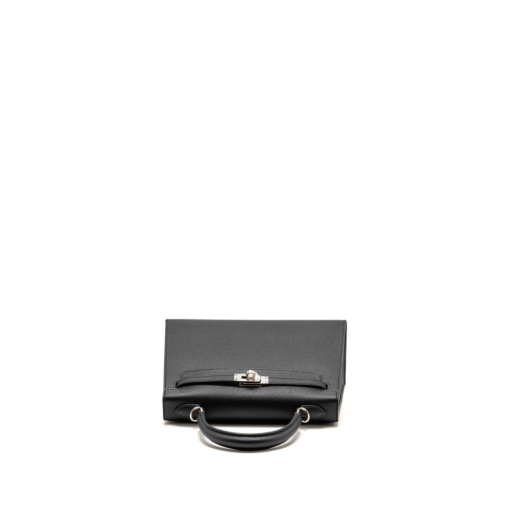 Hermes kelly 25 Epsom black SHW
