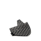 DIOR HOMME SADDLE BAG OBLIQUE JACQUARD MULTICOLOURED HARDWARE