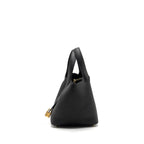 HERMERS PICOTIN 18 LOCK BAG CLEMENCE BLACK GHW