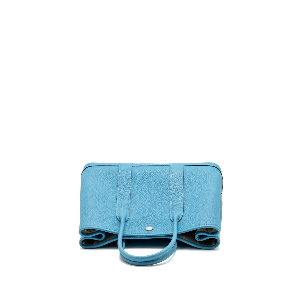 Hermes Garden Party 30 Vache Country Bleu de Nord SHW