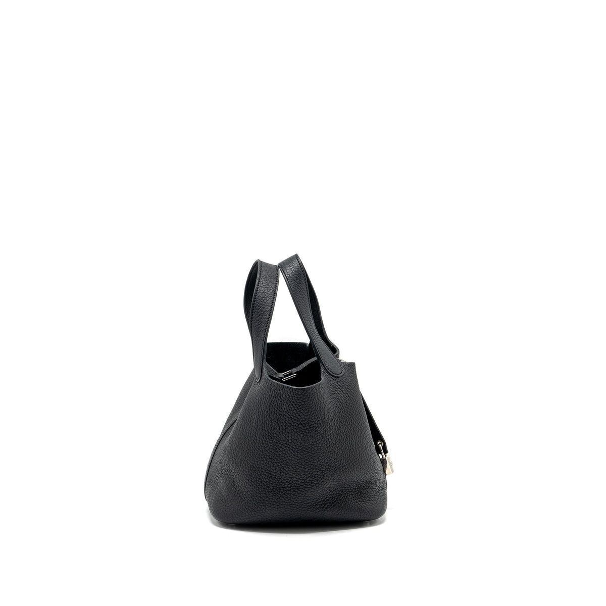 Hermes Picotin 18 Lock bag Clemence black SHW