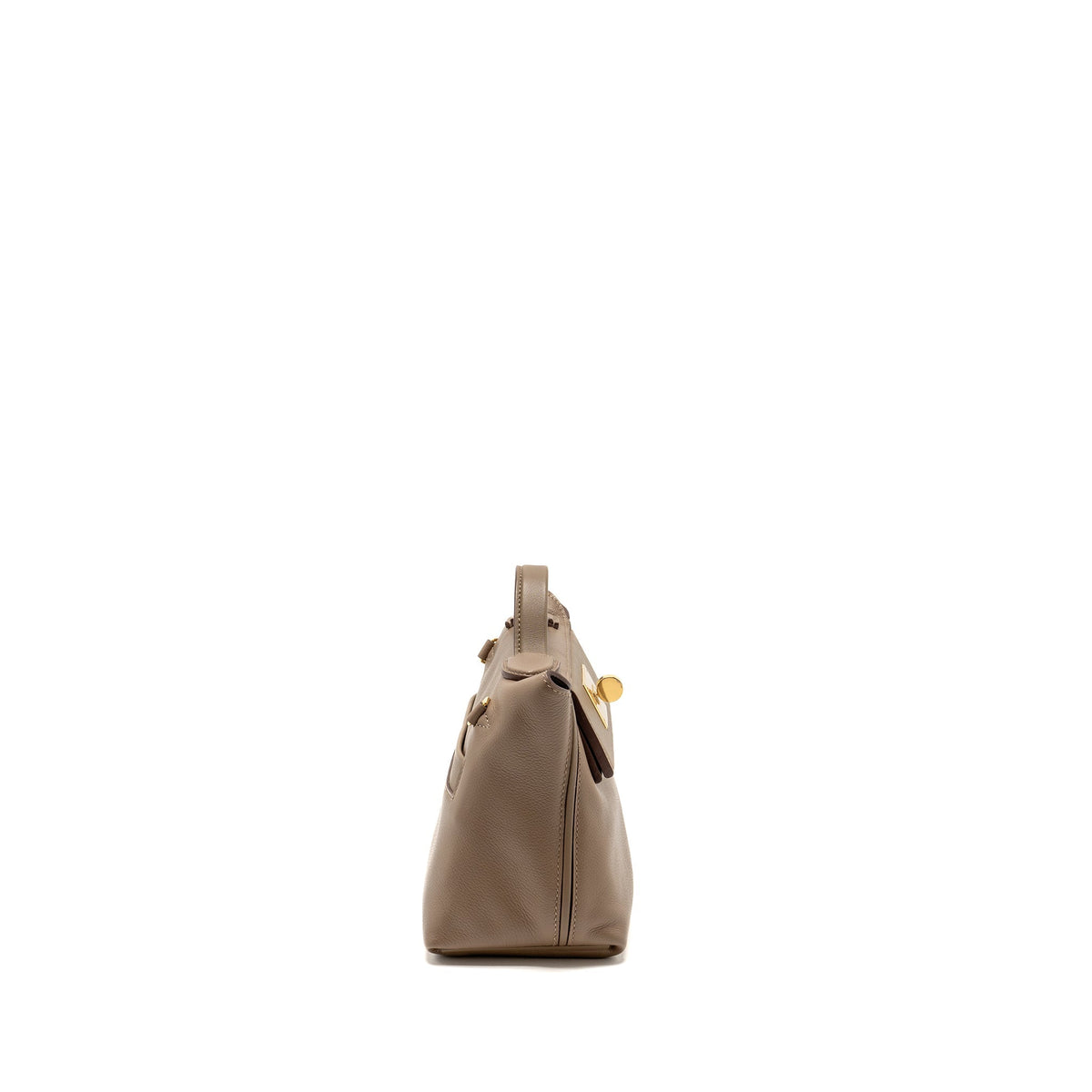 Hermes Mini 2424 24/24-21 Bag Evercolor/Swift Etoupe GHW