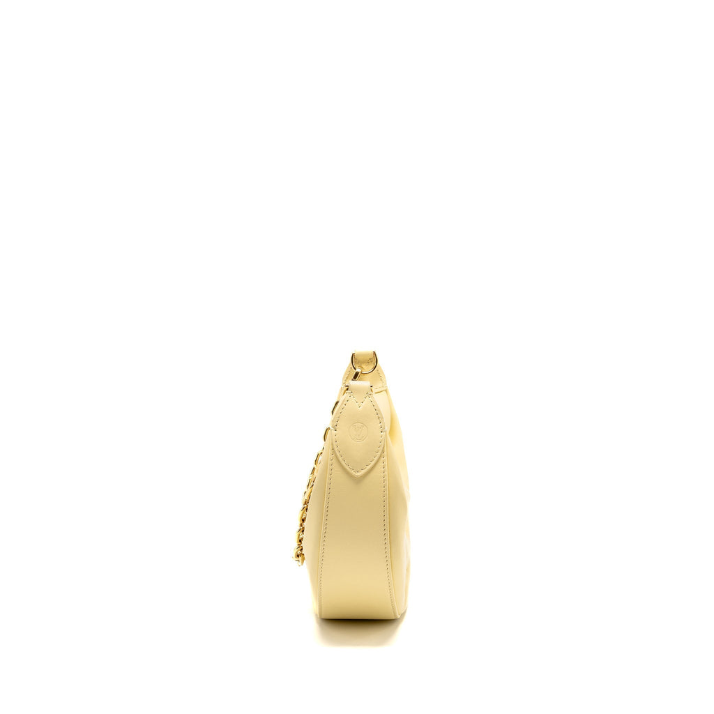 LOUIS VUITTON OVER THE MOON MONOGRAM BUBBLEGRAM CALFSKIN LIGHT YELLOW GHW