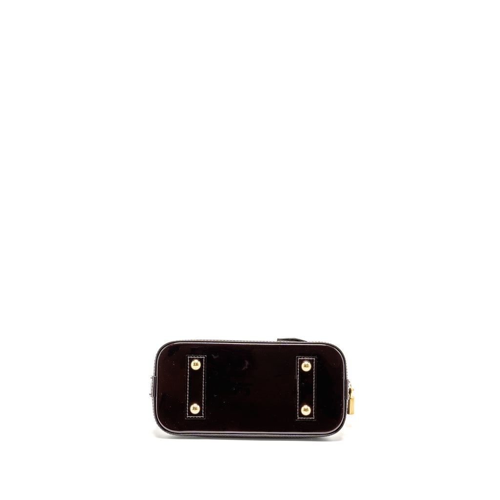 LOUIS VUITTON ALMA BB PATENT AMATANTE GHW