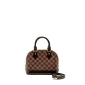 LOUIS VUITTON ALMA BB DAMIER EBENE CANVAS GHW