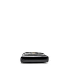 CHANEL MINI 31 BAG SHINY LAMBSKIN BLACK LGHW (MICROCHIP)