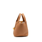 Hermes Picotin 18 Lock Bag Clemence Gold GHW