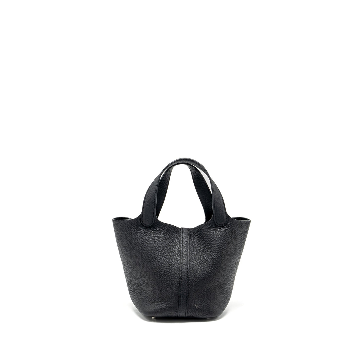 Hermes Picotin 18 Lock bag Clemence black SHW