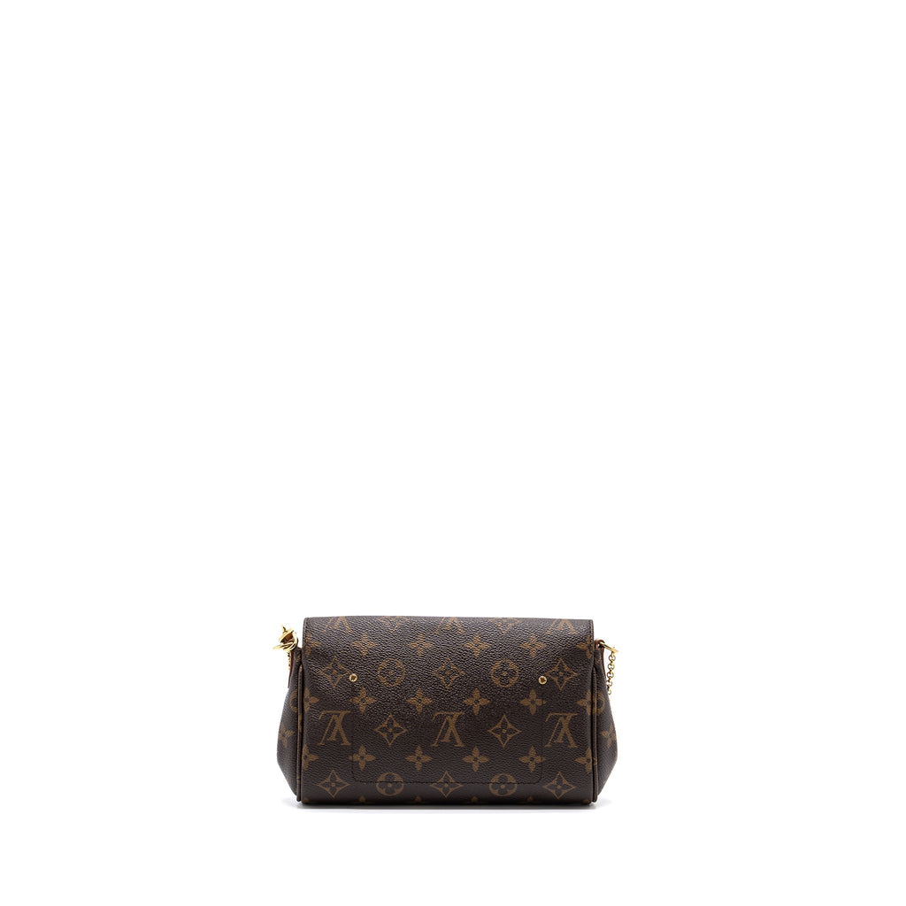 LOUIS VUITTON FAVOURITE PM BAG MONOGRAM CANVAS GHW