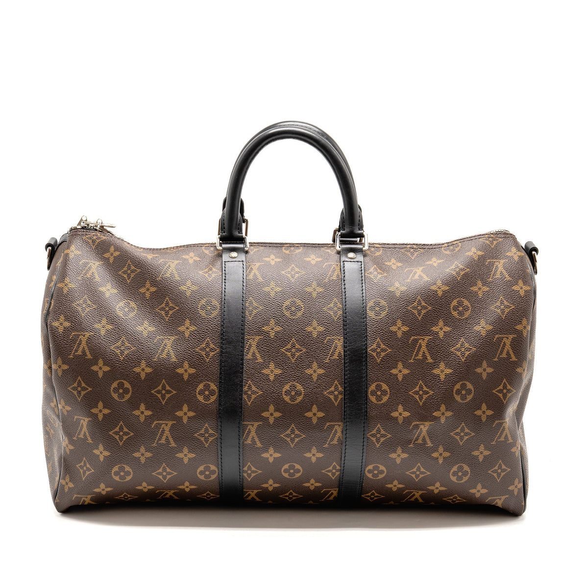 LOUIS VUITTON KEEPALL BANDOULIERE 45 MONOGRAM MACASSAR SHW
