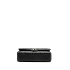 CHANEL MEDIUM CLASSIC DOUBLE FLAP BAG CAVIAR BLACK SHW