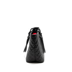 CHANEL CAMBON LIGNE TOTE BAG CALFSKIN BLACK SHW