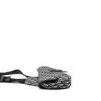 DIOR HOMME SADDLE BAG OBLIQUE JACQUARD MULTICOLOURED HARDWARE